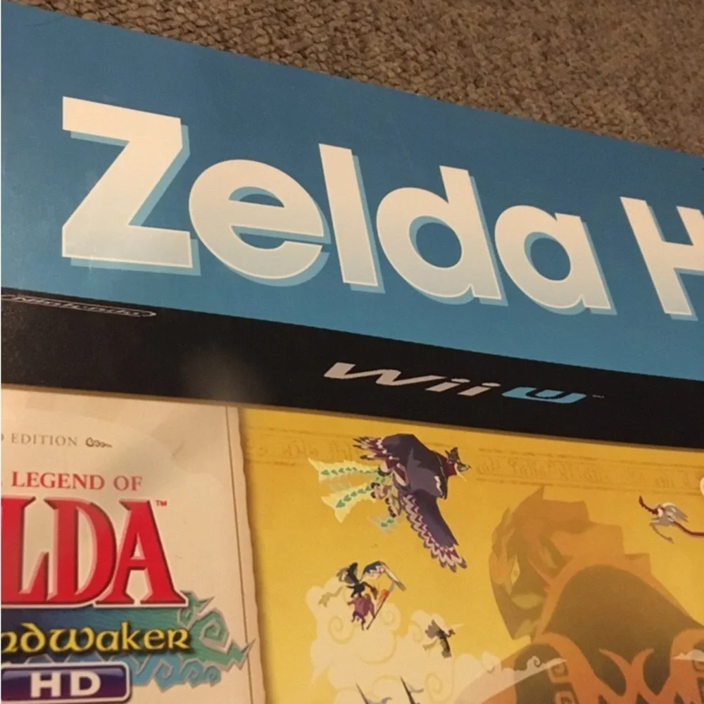 Nintendo Zelda Promotional poster used condition but in good shape